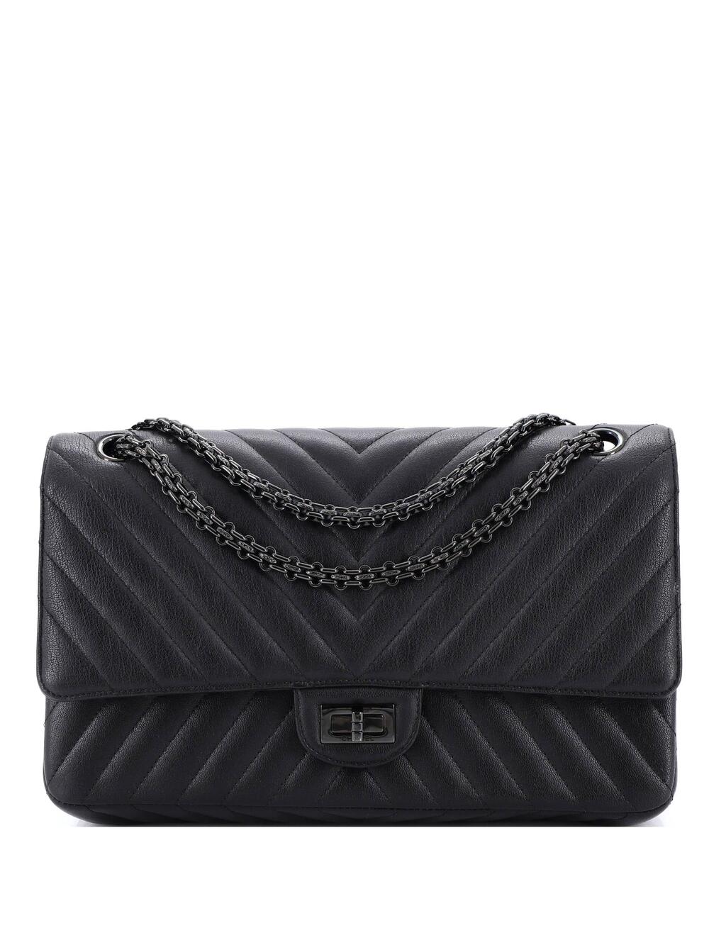 Chanel So Black Reissue 2.55 Flap Bag #238226C49B